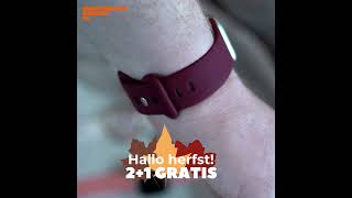 Smartwatchbanden  Herfst Sale  21 Gratis [upl. by Leonardo]