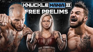 BKFC KnuckleMania 2 Prelims  Sat 630 pm ET [upl. by Rehtul]