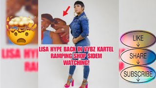 LISA HYPE BACK IN VYBZ KARTEL RAMPING SHOP SIDEM WATCHING 🤯vybzkartel [upl. by Graner]