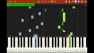 Cannon in D  Piano Tutorial [upl. by Ennove]