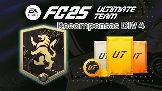 Abriendo mis recompensas de división 4 en FC25 [upl. by Petras933]