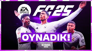 EA SPORTS FC 25 OYNADIK KARİYER MODU ULTIMATE TEAM RUSH MODU VE DİĞER TÜM YENİLİKLERİN İNCELEMESİ [upl. by Wilhide]