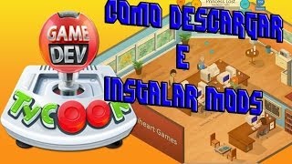 Game Dev Tycoon  Como Descargar E Instalar Mods [upl. by Afatsuom]