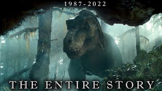 Rexy The ENTIRE Story of Jurassic Parks Tyrannosaurus Rex [upl. by Yllatan]