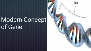 Modern concept of Gene CH DNA and Chromosomes by Amjad Siddique Biology [upl. by Ynnaej]