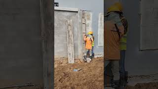 Install concrete column with aluminium formwork [upl. by Pepe]