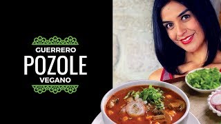 COMO HACER POZOLE VEGANO RECETAS MEXICANAS MÉXICO VEGANO [upl. by Natsirc624]