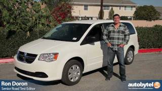 Minivan Review  2012 Chrysler Town and Country and Dodge Grand Caravan Test Drive [upl. by Cly]