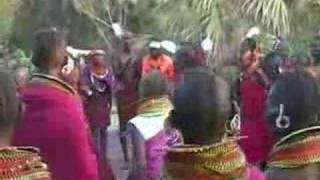 Kenya  Dancing for a Turkana marriage [upl. by Columbus]