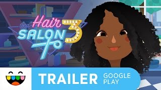 Cut and Style Hair  Toca Hair Salon  Gameplay Trailer  TocaBoca [upl. by Annayek]