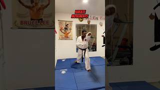 Karate Movements shorts karate martialarts karatetraining karatekicks karateskills progress [upl. by Eidna]