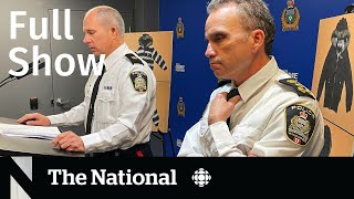 CBC News The National  Winnipeg homicides Royal controversy Canada’s World Cup journey [upl. by Huff]