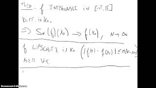 Non linear dispersive equations  10 Fourier Series Pointwise convergence [upl. by Kcirtemed270]