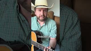 🎸 George Strait quotTroubadourquot cover by Rusty Meyers🌟 [upl. by Anirdnajela]