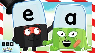 Lovely Long Vowels  Learn to Read and Spell  Alphablocks [upl. by Ashil]