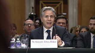 Secretary Blinken Testifies Senate Committee on Foreign Relations FY25 Department of State Budget [upl. by Stepha735]