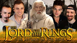 THE LORD OF THE RINGS THE RETURN OF THE KING 2003 MOVIE REACTION  First Time Watching [upl. by Kciredor]