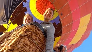 Im Heißluftballon über Südafrika  ein Traum wird wahr  VLOG 166 [upl. by Boyden]