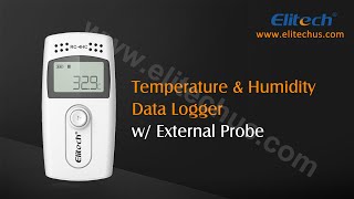 How to Use Elitech RC4 amp RC4HC Temperature Data Logger [upl. by Thilda]