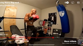 Boxing Heavy Bag work [upl. by Howenstein658]