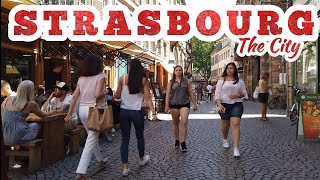 Strasbourg France 🇫🇷 Walking tour Strasbourg city centre [upl. by Terpstra]