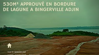 TERRAINS PIED DANS LEAU A BINGERVILLE ADJIN cotedivoire immobilier investir yugoimmobilier [upl. by Nitsa82]