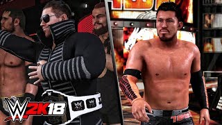 WWE 2K18  The Miz With Miztourage amp Akira Tozawa Entrances [upl. by Nakhsa]