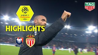 SM Caen  AS Monaco  01   Highlights  SMC  ASM  201819 [upl. by Ellener]