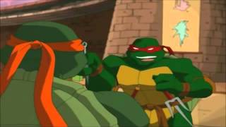 TMNT Raphael vs Michelangelo [upl. by Mairb]