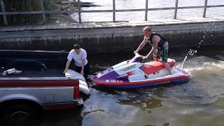 How to load a jet ski like a boss🔫🔫🔫🔫 [upl. by Nottarts]