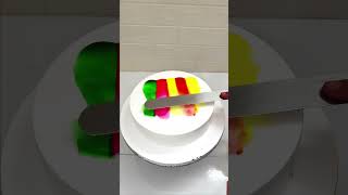 1KgRainbow Cake Design Rambo 🌈 दादाजी का बर्थडे trending viralshortsreels youtube food [upl. by Noscire]