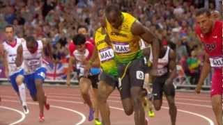 2012 Olympics  Mens 4 x 100m Relay Final [upl. by Ody]