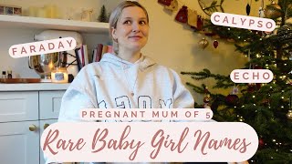 VERY RARE BABY GIRL NAMES 2024 indie boho pretty unique baby names I love amp might use 💕👧 [upl. by Timmy150]