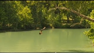 Zedler Mill Swimming Hole Luling TX  The Daytripper [upl. by Anaihsat19]