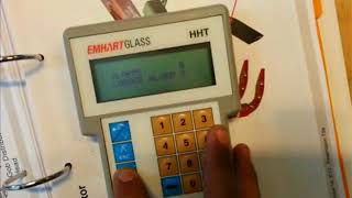 HOW TO CALIBRATE PARAMETERS IN A EMHART GLASS SHEARS BLOCK [upl. by Aiblis]