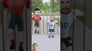 Three Players football challenge soccer messi funny phonk music spotify song rap [upl. by Reine554]