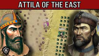 Battle of Merv 484 AD  Attila of the East  Greatest Hunnic Conqueror [upl. by Belden]