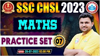 SSC CHSL 2023 CHSL Maths Practice Set 07 CHSL Maths PYQs CHSL Maths Questions By Rahul Sir [upl. by Wager]