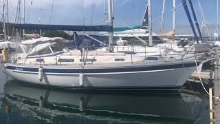 Hallberg Rassy 31 Mylor Yacht Harbour [upl. by Aisatsana301]