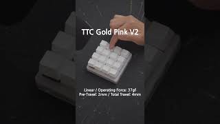 4 Linear Switches being this different│Cherry MX Black│Outemu Peach│TTC Gold Pink V2│MMD Princess [upl. by Mayor227]