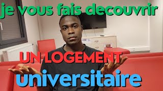 Résidence universitaire  présentation dun logement en résidence universitaire [upl. by Zetnas220]