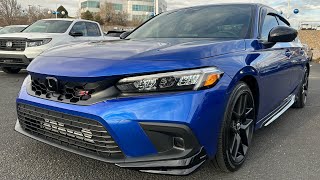 2024 Honda Civic Si  Aegean Blue Metallic  HPD Package  Walkaround [upl. by Denys]