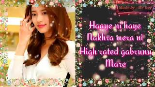 Haaye 💕ni💕 haaye 💕nakhra 💕mera 💕ni 💕female version [upl. by Eelrac]