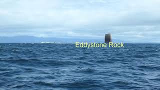 Rusalka Sails to Pedra Branca and Eddystone Rock [upl. by Einnaf]