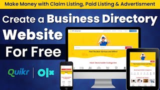 How to Make A Directory Listing Website with WordPress and ListingHive  Business Listing Website [upl. by Ecirtnom]