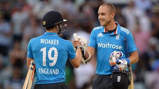 Highlights England v India WACA  T20I TriSeries 201415 [upl. by Yuht867]