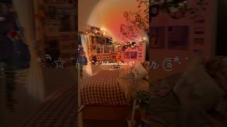 COZIEST BEDROOM EVER super aesthetic bedroom tour 🎧🍂⭐️🤍 [upl. by Jenkel319]