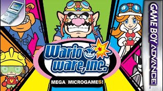 Longplay of WarioWare Inc Mega MicrogameMinigame Mania [upl. by Enyrhtak390]