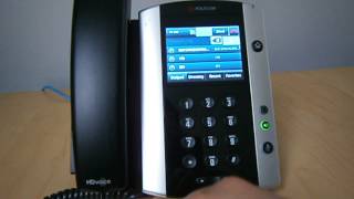 How to Transfer a call with a Polycom VVX 500 amp 600 [upl. by Goldenberg]