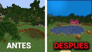 CONSTRUI EL MEJOR SANTUARIO para AJOLOTES en MINECRAFT [upl. by Rowe]